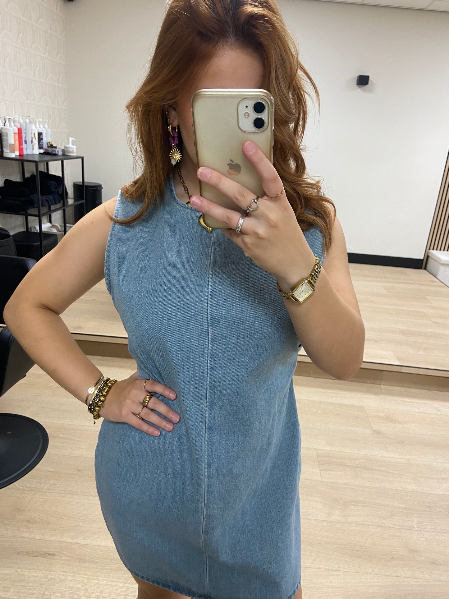 Denim jurkje