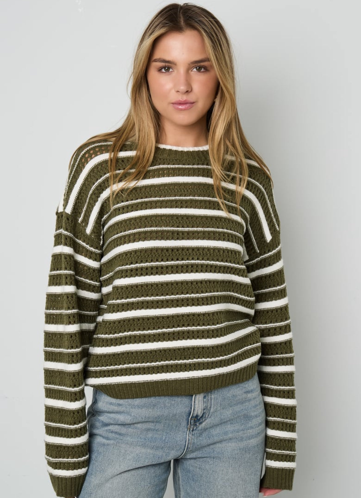 Trui Evergreen Stripes