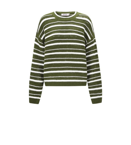 Trui Evergreen Stripes