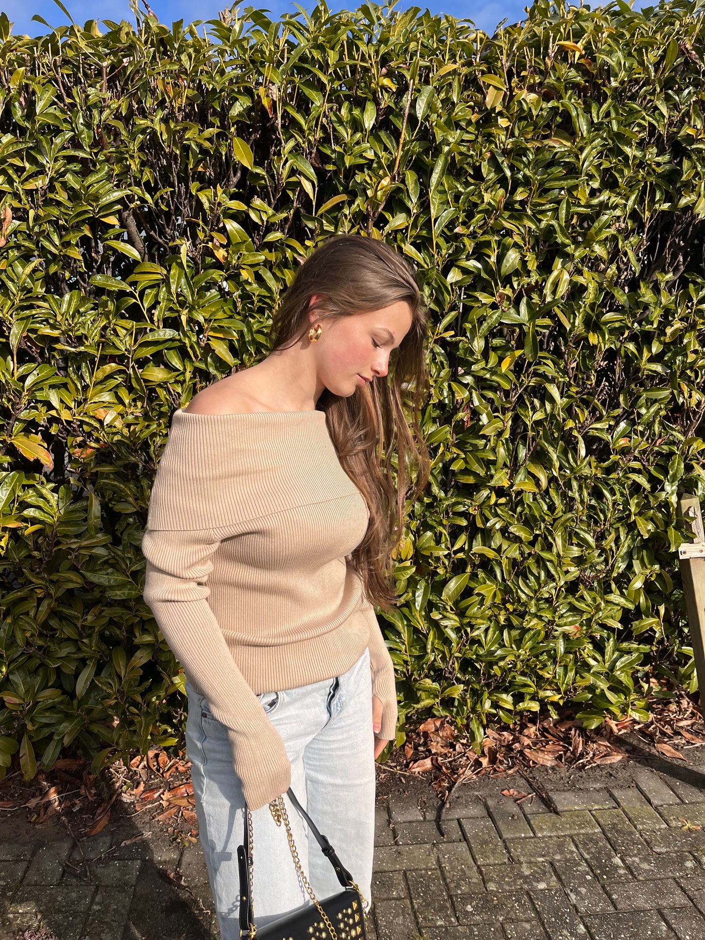 Trui off-shoulder Eva