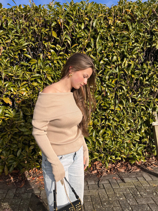 Trui off-shoulder Eva