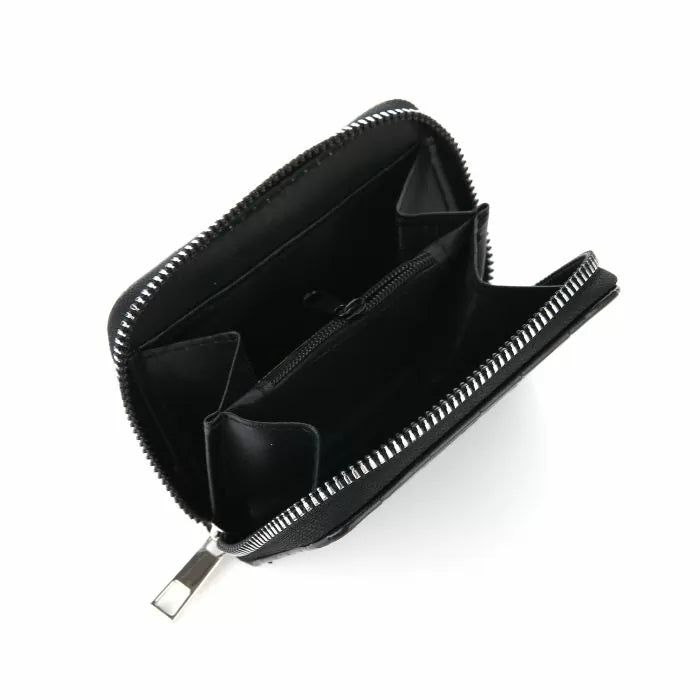 Croco Black Portemonnee