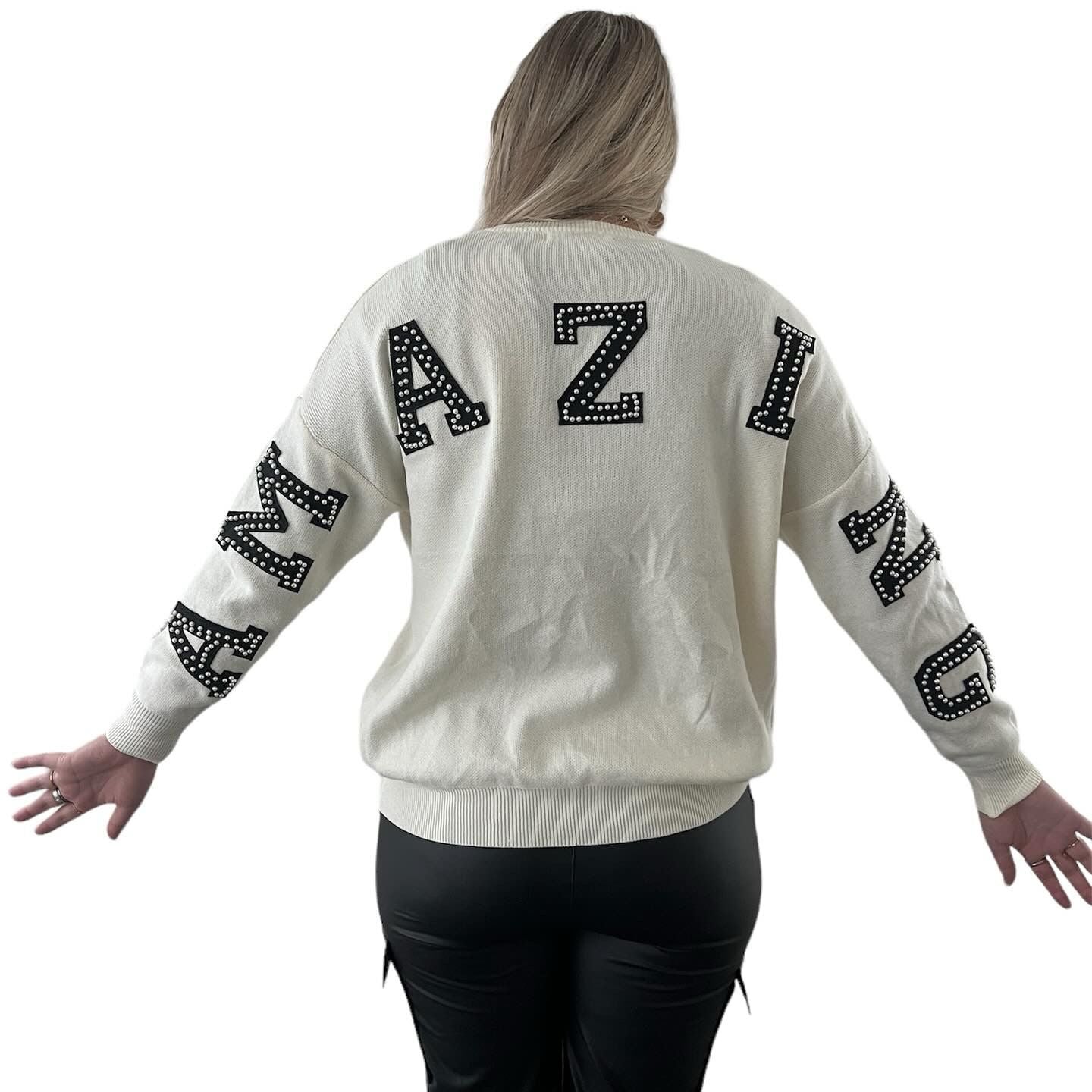 Trui Amazing Zwart
